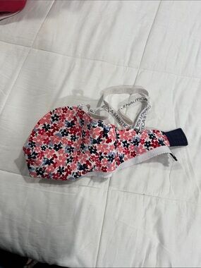 Nautica White Intimates Bra with Branded Strap
